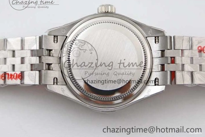 SS on Silver Steel Lady Bracelet 1:1 904L 28 TWF Best Dial DateJust President Edition NH05 0426